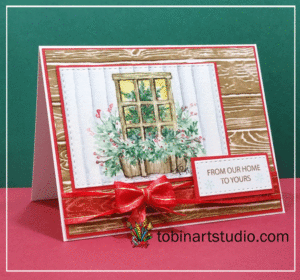 Watercolor Tutorial | Christmas Window