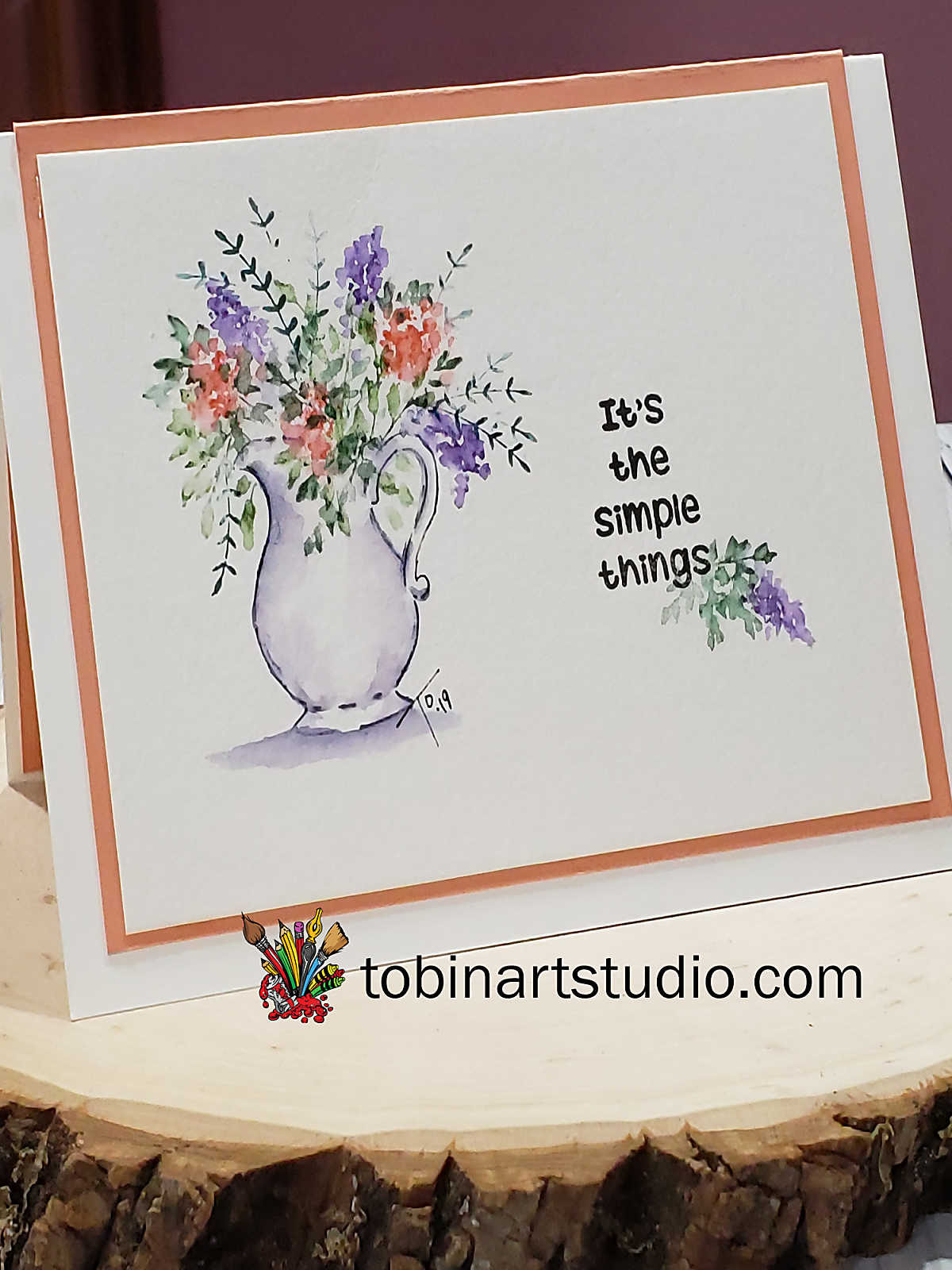 Simple Things Vase | Watercolor Weekend | Art Impressions