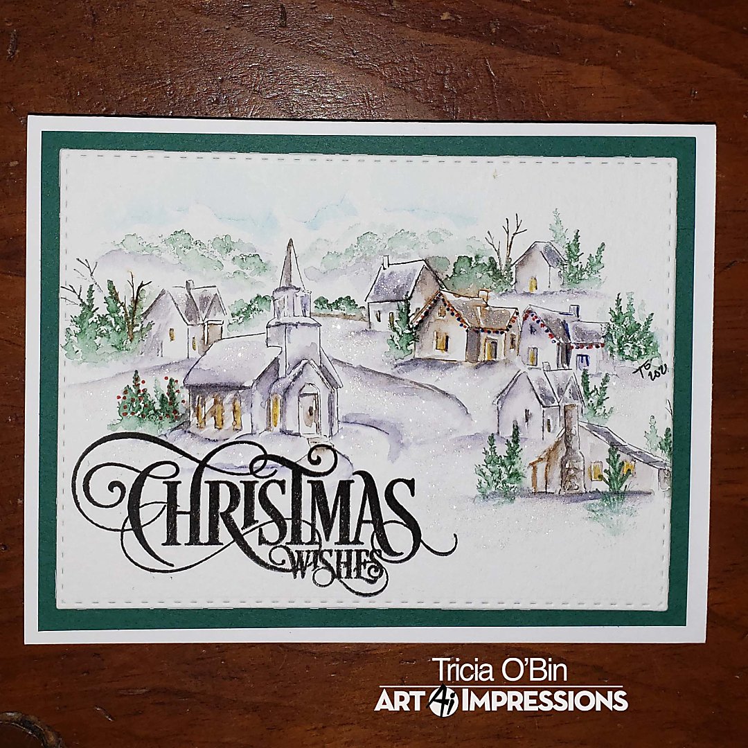 Christmas Wishes | Watercolor Weekend | Art Impressions